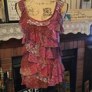 Frilly blouse size M