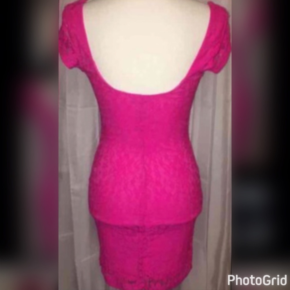 5 FOR $25 NEW!! CHARLOTTE RUSSE LACE DRESS SML - Picture 4 of 4