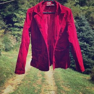 Gorgeous red jacket, used, sz L