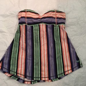 Roxy strapless top