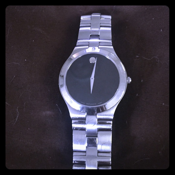 Mens Stainless Steel Movado Watch