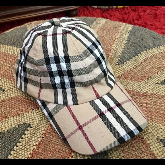 Burberry Accessories - Burberry Nova Check Baseball Cap NWOT