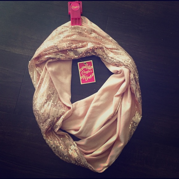 Candie's Sequin Infinity Scarf