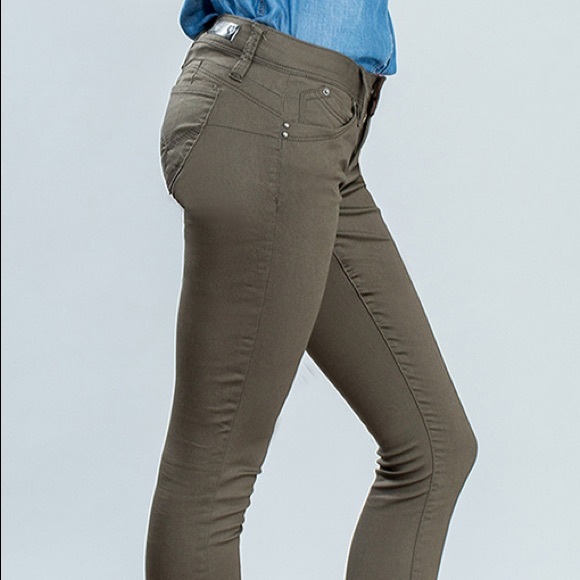 Boutique Need You Olive The Time Jeans - Picture 2 of 4