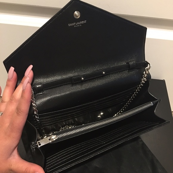 YSL Saint Laurent Chain Wallet Crossbody - Picture 2 of 4