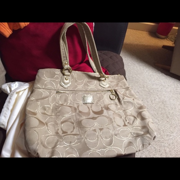COACH large tote bag authentic
