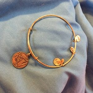 Gold because I love you Alex and ani