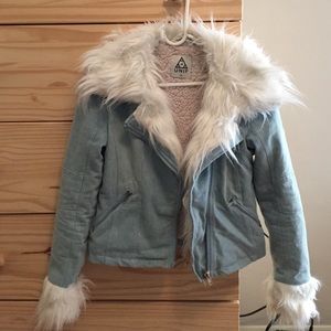 UNIF fur jacket