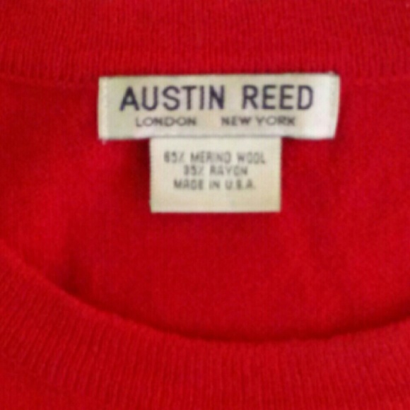 Red - Austin Reed - Knit Top - Picture 2 of 2