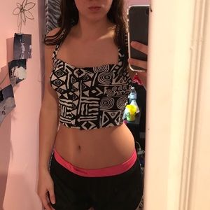 Charolette Russe crop top.