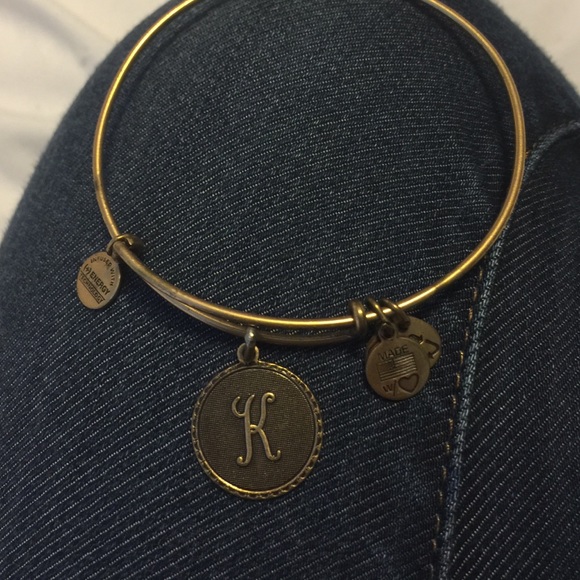 Gold K Alex and Ani