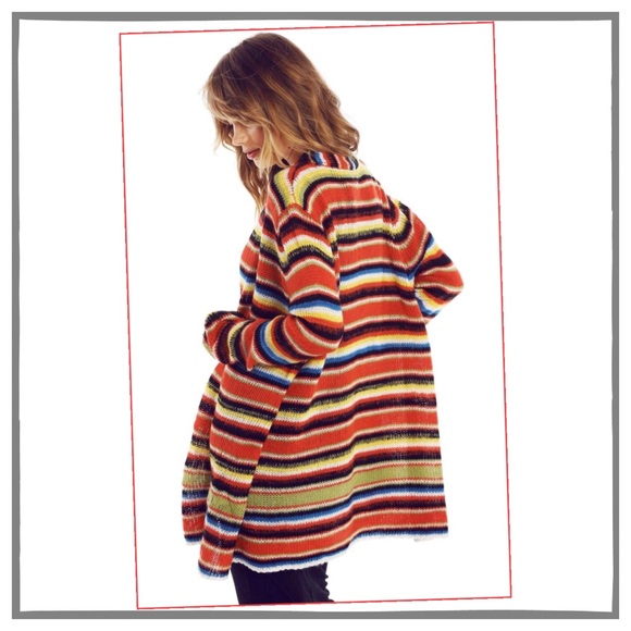 ❄️🎉HP🎉WildFox Mexican Blanket Cardigan✨ - Picture 2 of 3
