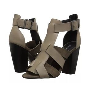 Kelsi Dagger Belle Leather Sandal Heel