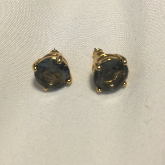 Kate spade black diamond earrings