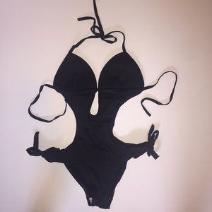 Sexy, black one piece