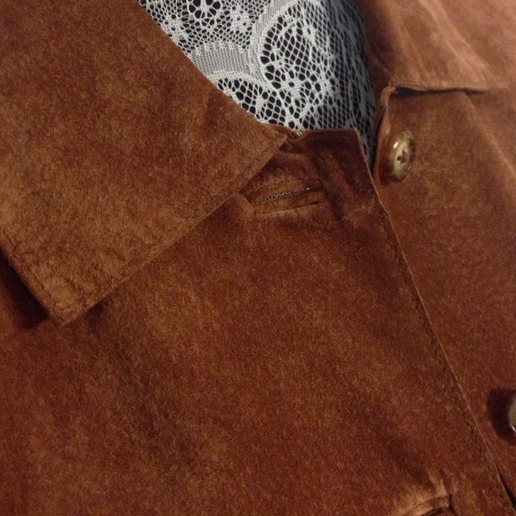 Leather (suede) jacket - Picture 4 of 8
