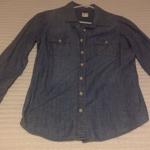 J. Crew chambray button down long-sleeve