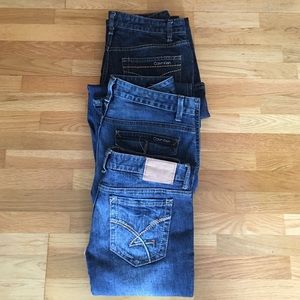 3 Pairs of Womens Jeans