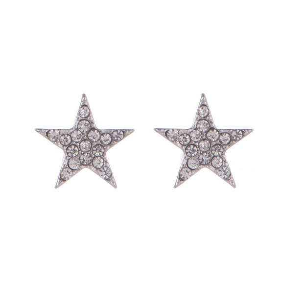 Jewelry - Silver star stud earring.