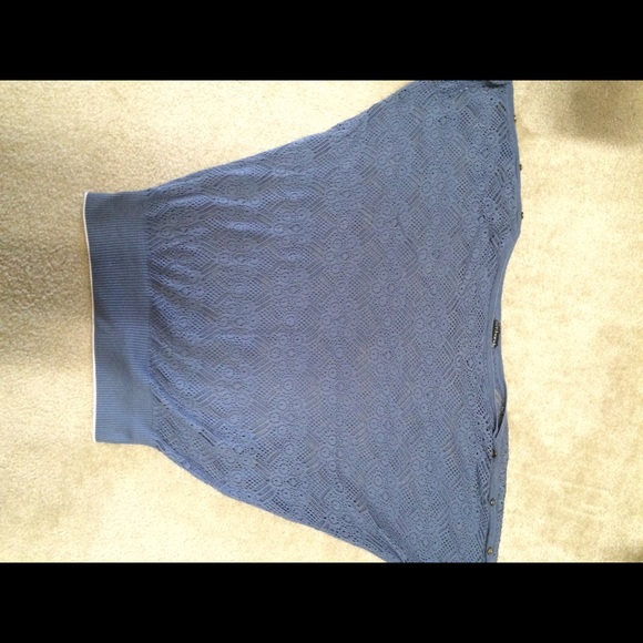 Blur transparent  pullover