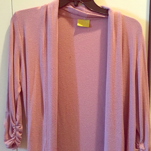 Pink long sweater. Xs