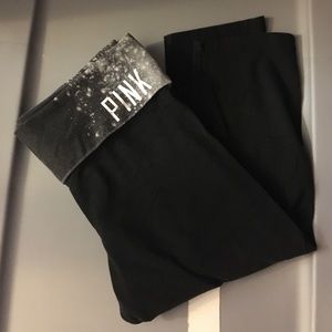 Victoria's Secret Pink Yoga crop pant