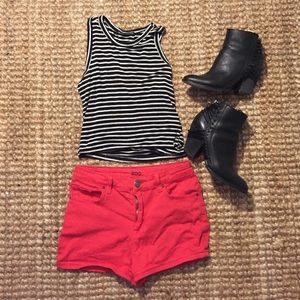 UO high-waisted shorts