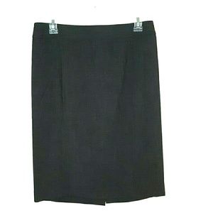 Gray Pencil Skirt