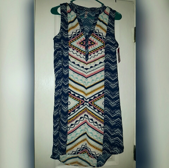 Tribal print dress