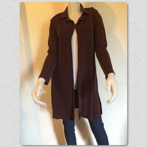 Cold water creek cardigan collar knit size P12