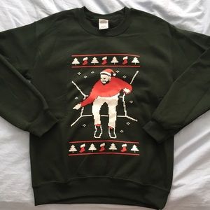 DRAKE Hotline Bling Xmas Sweater unisex small