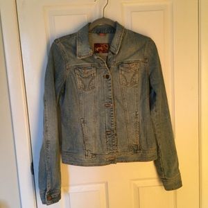 Gently used Hollister Co. jean jacket