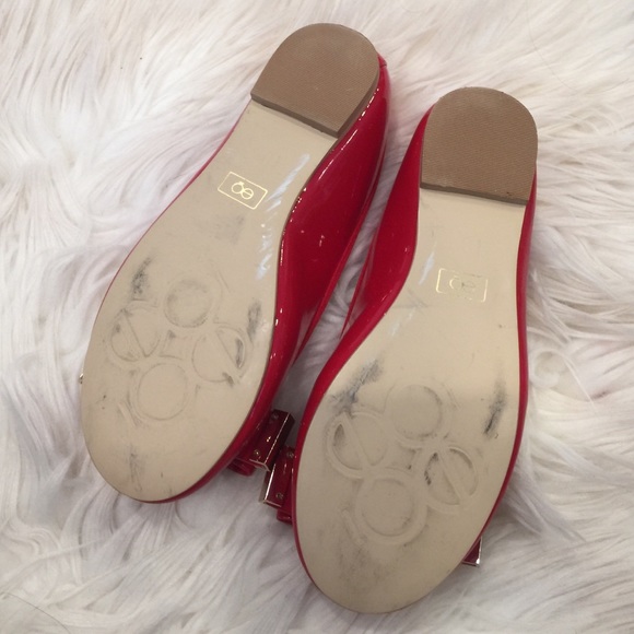 Girls Cloe Red Patent Shoes - Picture 3 of 4