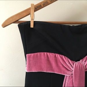 Velvet Ribbon Cocktail Party Stunner