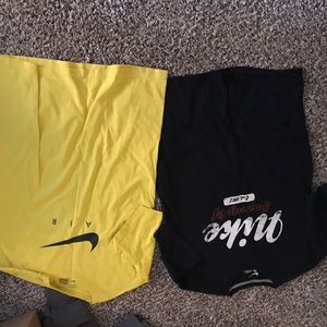 2 mens nike shirts