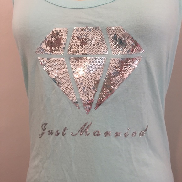 SALE💍VS Bridal Tank with Sequins! - Picture 2 of 4