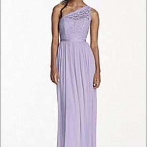 David Bridal Bridesmaid/Formal Dress (Dark purple)