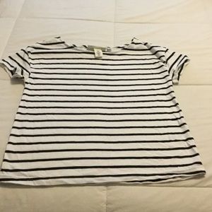 Brand new h and m striped shirt. Size is xs
