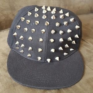 New Charlotte Russe studded flat bill hat