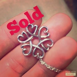 Tiffany & Co Sterling Silver Heart Necklace
