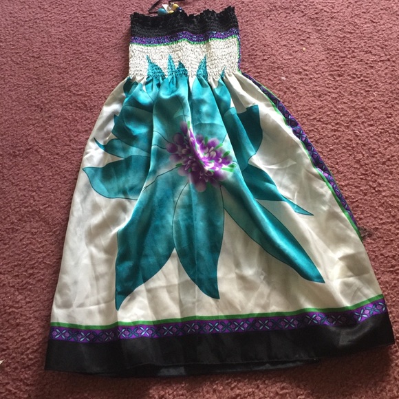 Haltered dress