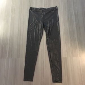 Topshop shiny leggings