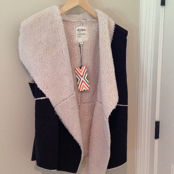 Dylan XL vintage shearling vest