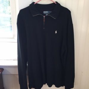 Polo Ralph Lauren half zip sweater.