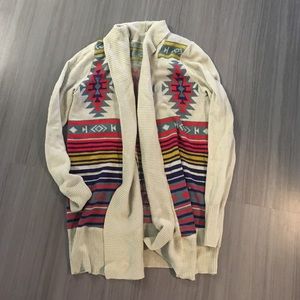 Navajo inspired cardigan