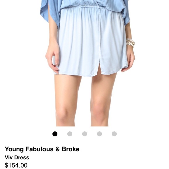 YFB VIV dress in olive ombré - Picture 3 of 3