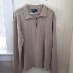 Polo Ralph Lauren half zip sweater.