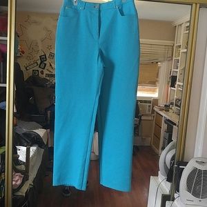 Blue St. John Sport Pants by Marie Gray