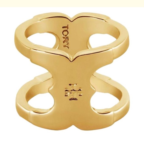 Brand new Gold Tory Burch Ring size 7