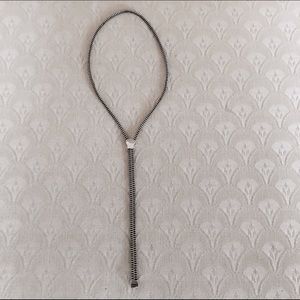 MAC Cosmetics zipper necklace. Rare*